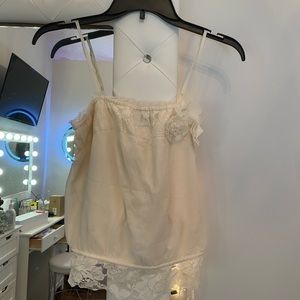 Lace American Eagle Top